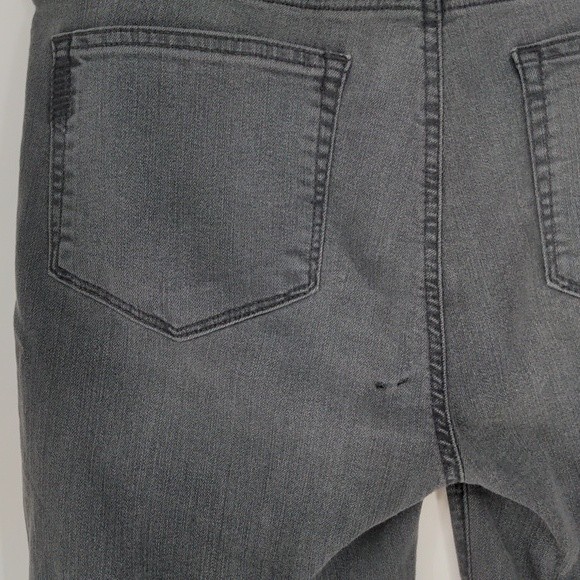 Paige Verdugo Ankle Grey High Rise Skinny Jean Size 32 - Picture 13 of 15